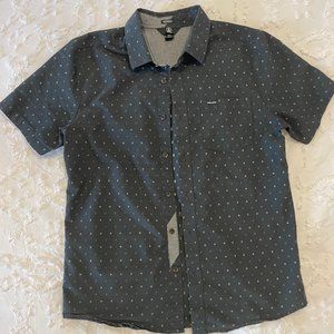 Volcom Modern Fit Short Sleeve Button Down